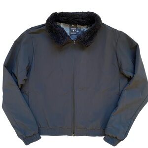Nike Shield Bomber Golf Jacket CK5858-010 Black Coat Women’s Size Medium